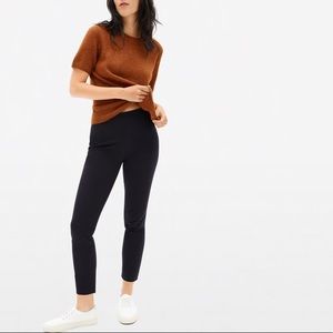 Side-Zip Stretch Cotton Pant